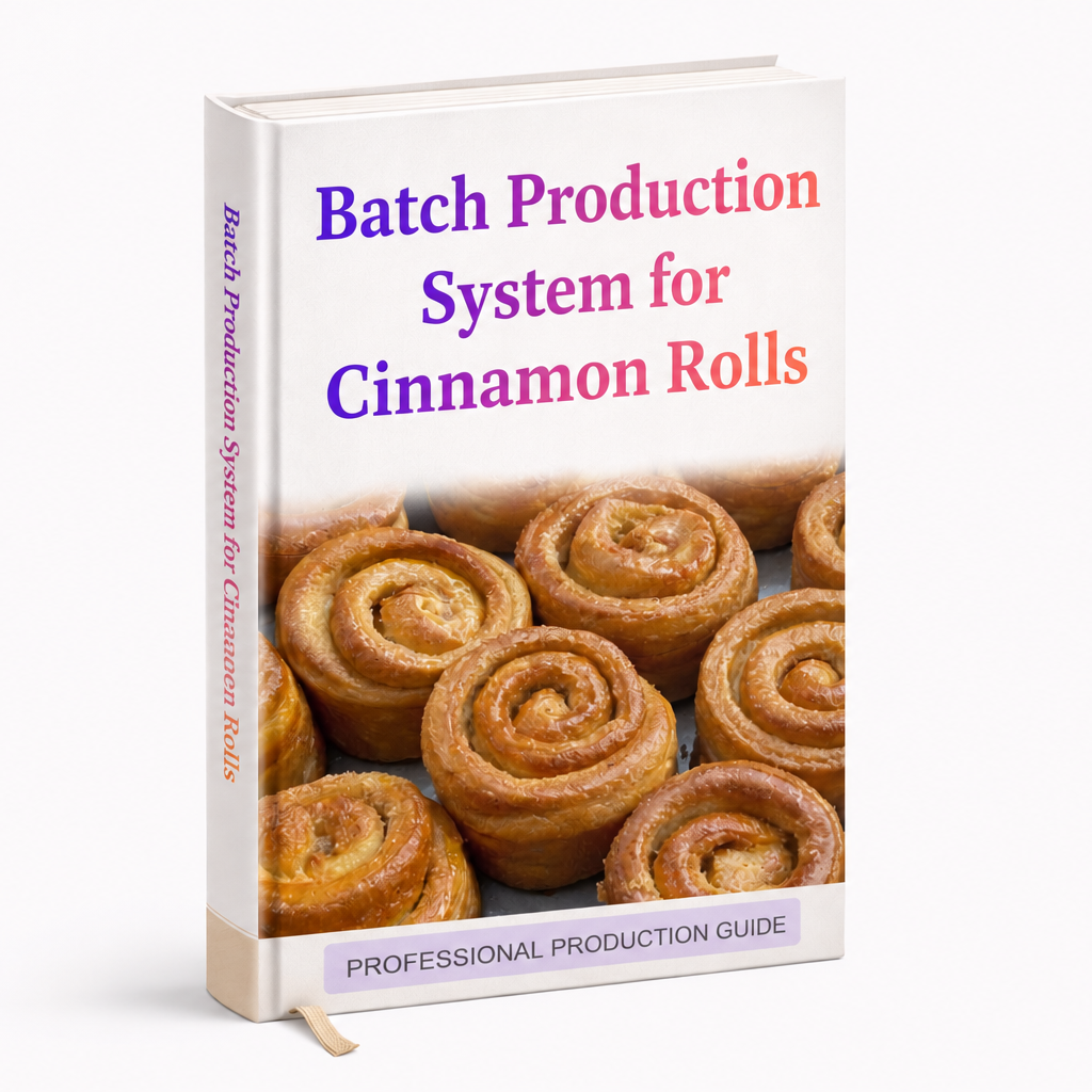 Batch Production System for Cinnamon Rolls