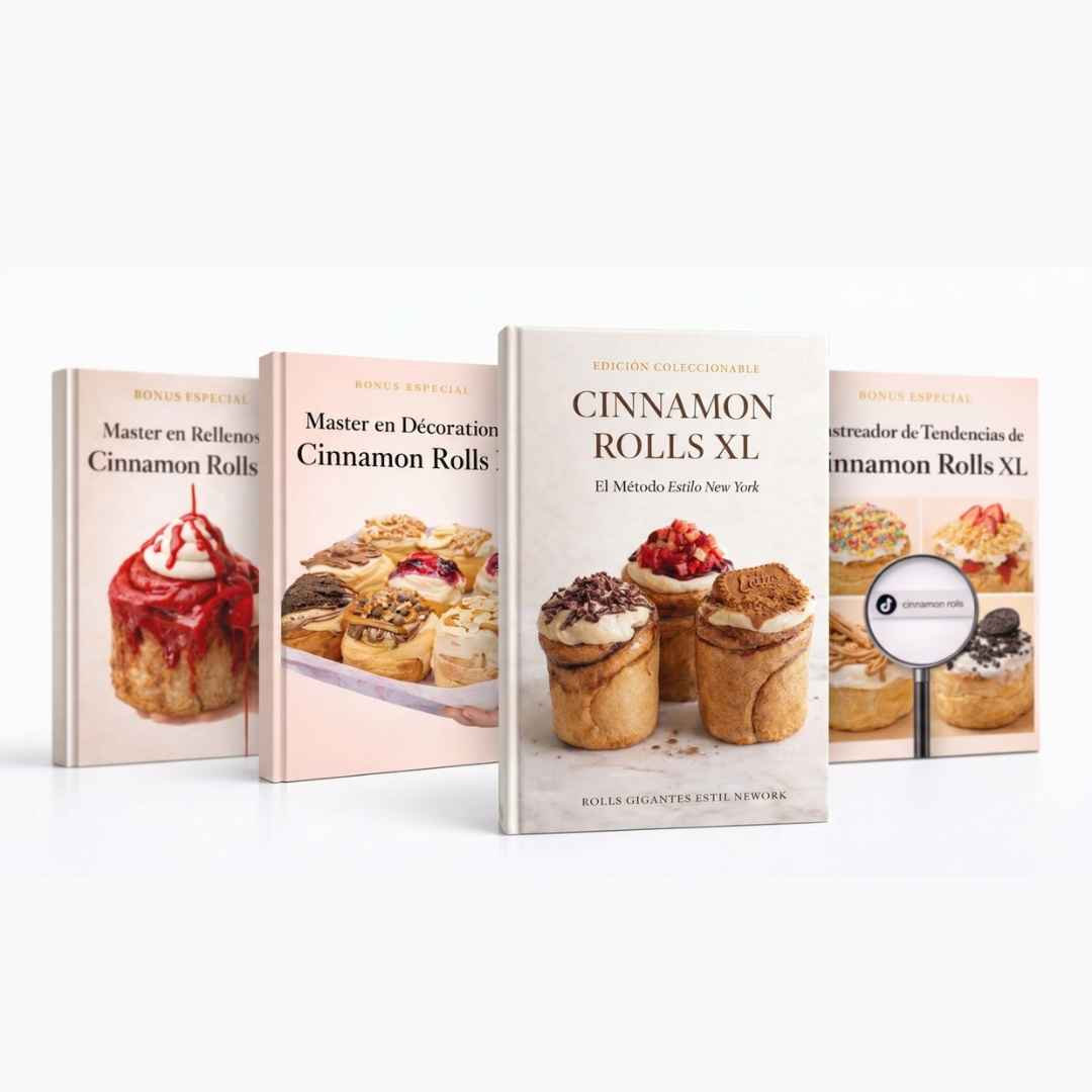 Cinnamon Rolls XL + 3 Bonos GRATIS