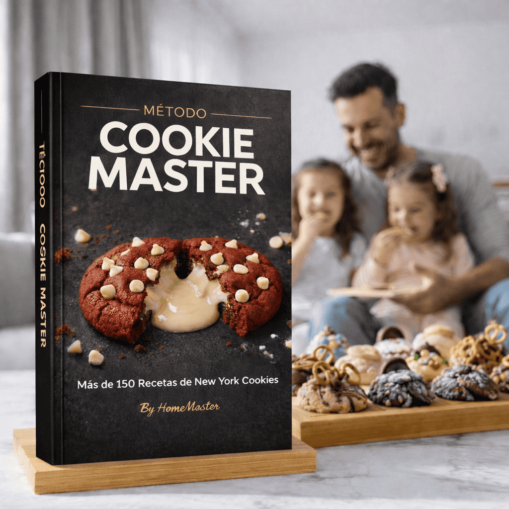 Método Cookie Master: 150 RECETAS de Galletas Estilo New York + 3 BONOS Gratis