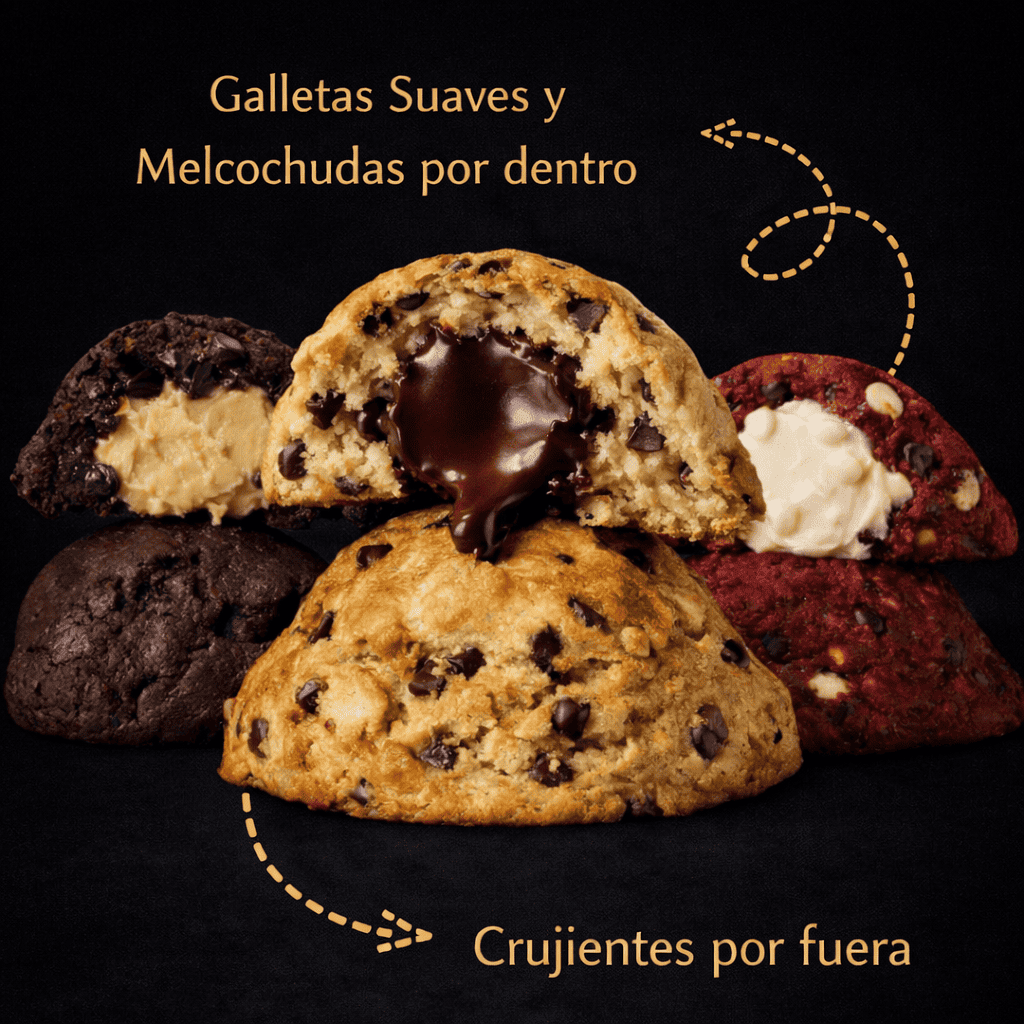 Método Cookie Master: 150 RECETAS de Galletas Estilo New York + 3 BONOS Gratis