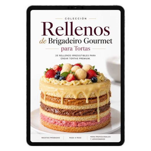 Coleccion Rellenos de Brigadeiro Gourmet para Tortas