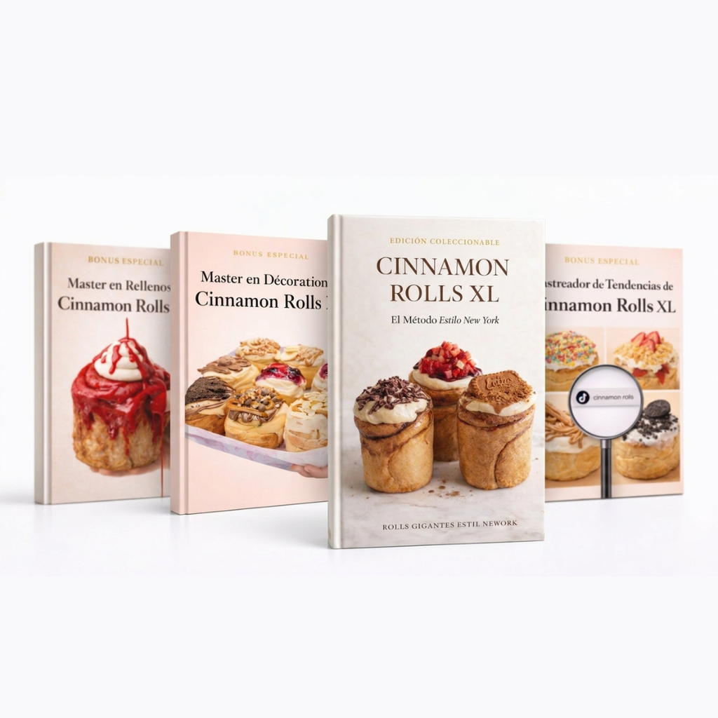 Cinnamon Rolls XL + 3 Bonos GRATIS