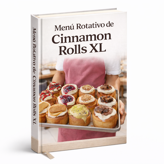XL Cinnamon Rolls Rotating Menu